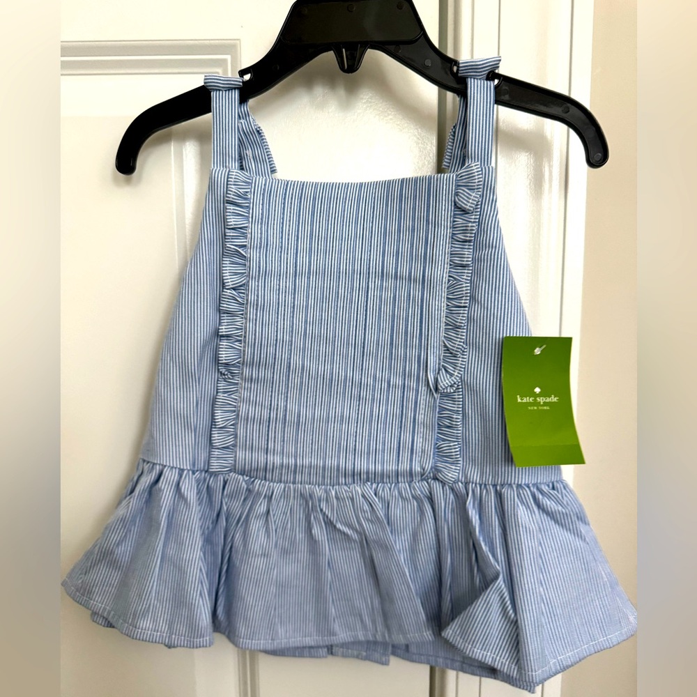 NEW Kate Spade Pintuck Top Toddler 2Y